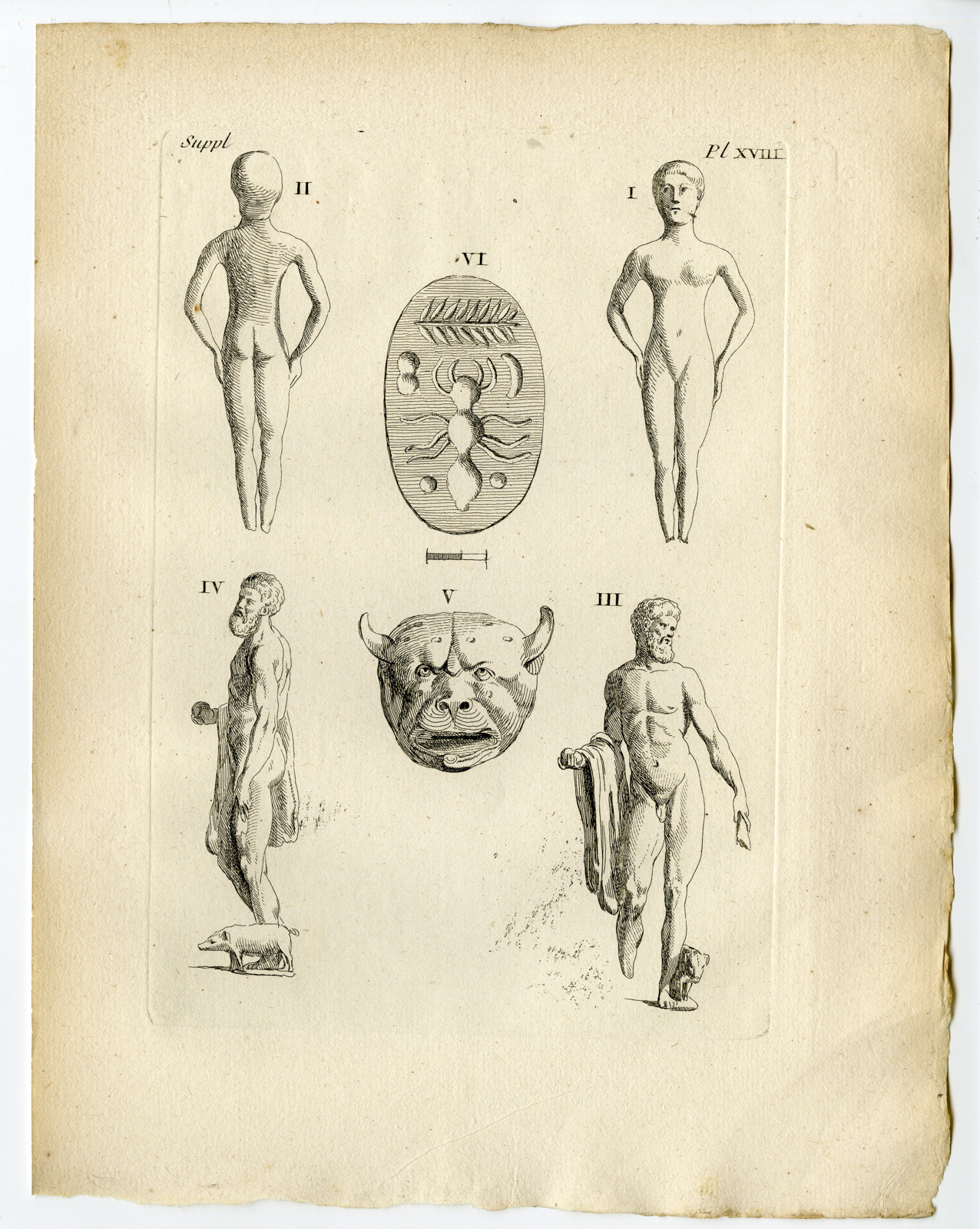 Pcom 1281 416x522 Catalogue-Receuil d'antiquités-part 7-Comte de Caylus-1767 - Image 40