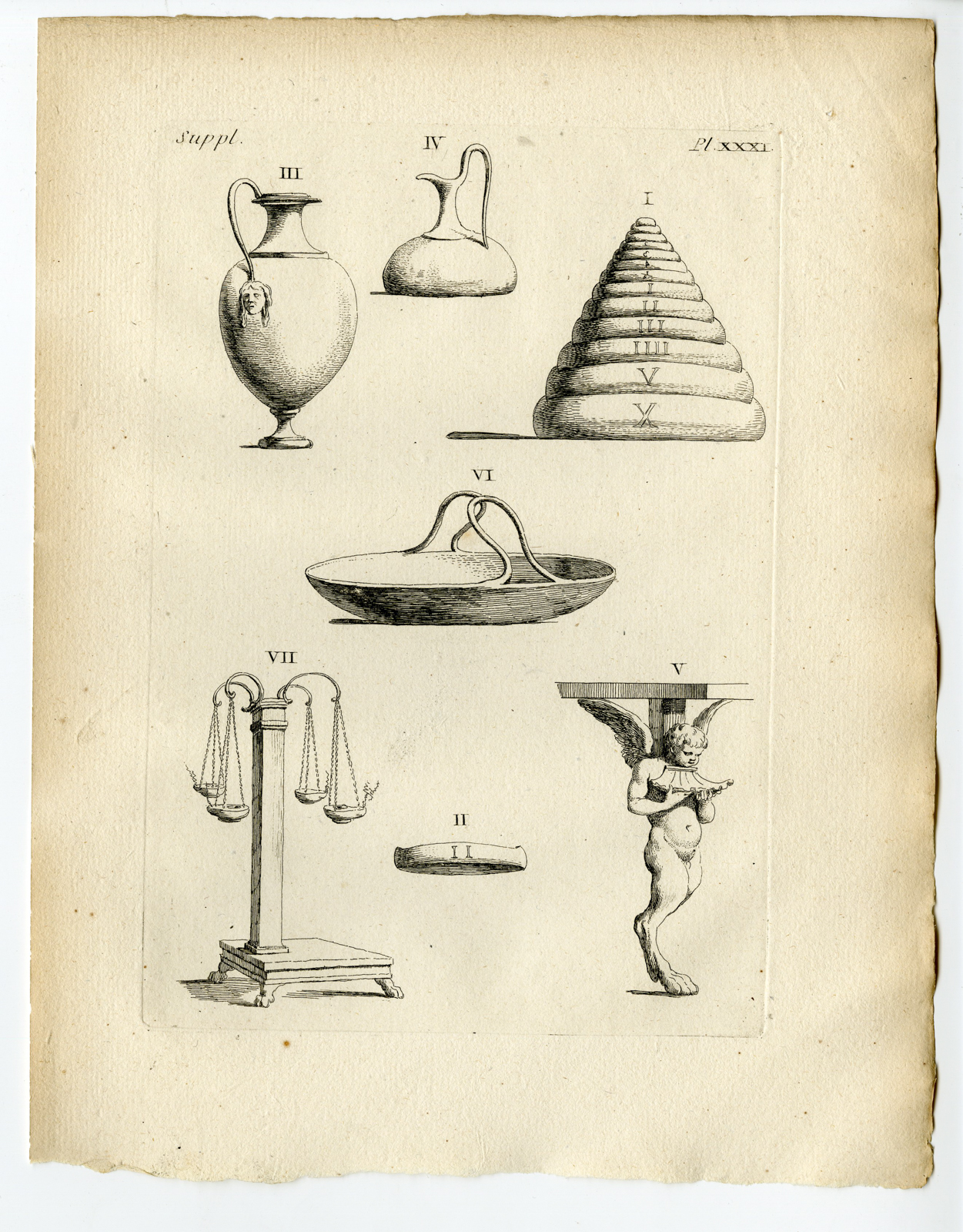 Pcom 1307 416x532 Catalogue-Receuil d'antiquités-part 7-Comte de Caylus-1767 - Image 66
