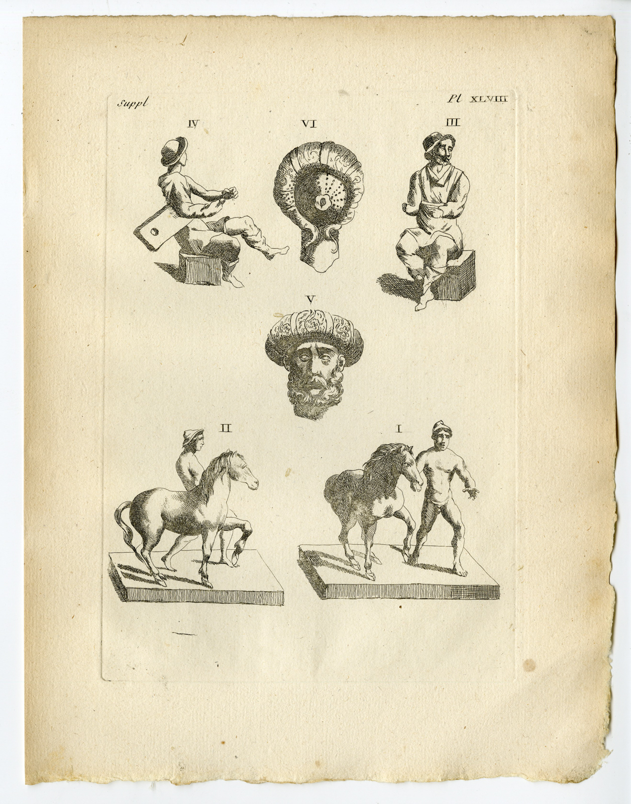 Pcom 1341 416x530 Catalogue-Receuil d'antiquités-part 7-Comte de Caylus-1767 - Image 100