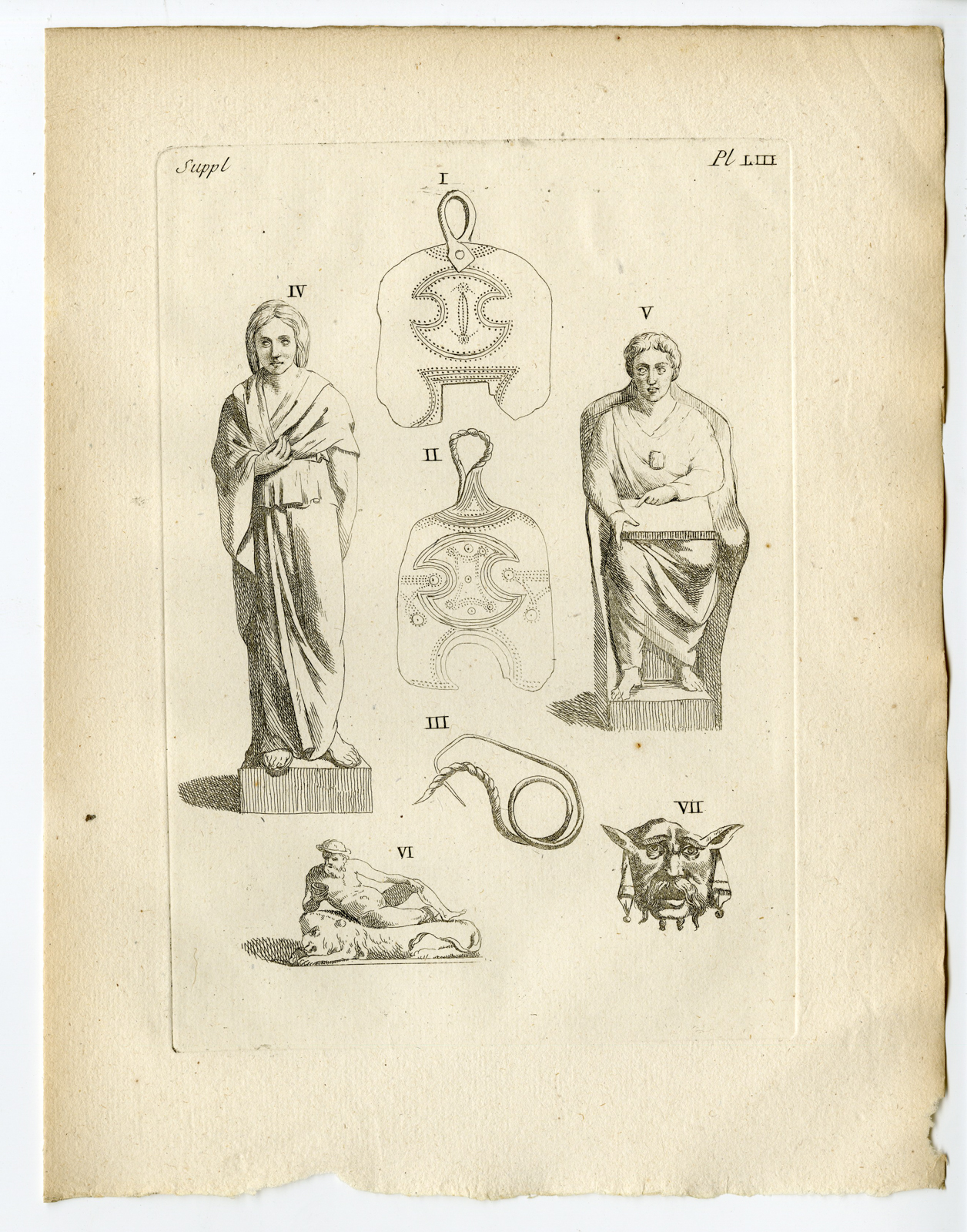 Pcom 1351 416x530 Catalogue-Receuil d'antiquités-part 7-Comte de Caylus-1767 - Image 110