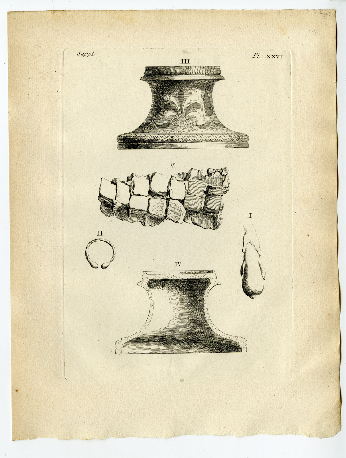 Pcom 1397 416x551 Catalogue-Receuil d'antiquités-part 7-Comte de Caylus-1767 - Image 156