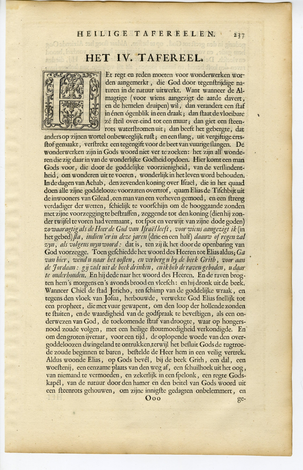 Pictura 14541 416x645 Antique Print-BIBLE-KINGS-ELIJAH FED BY RAVENS-Pigne-de Hondt-1728 - Image 2