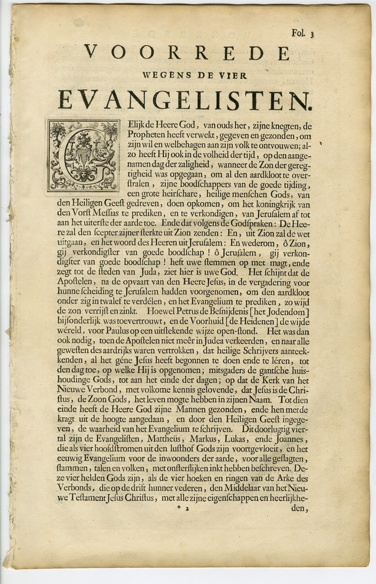 Pictura 14602 416x645 Antique Print-BIBLE-EVANGELISTS-ANGEL-DOVE-ALLEGORY-Gouwen-de Hondt-1728 - Image 2