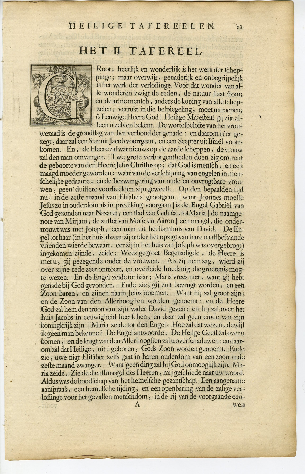 Pictura 14606 416x645 Antique Print-ANNUNCIATION-VIRGIN MARY-GABRIEL-Surugue-de Hondt-1728 - Image 2