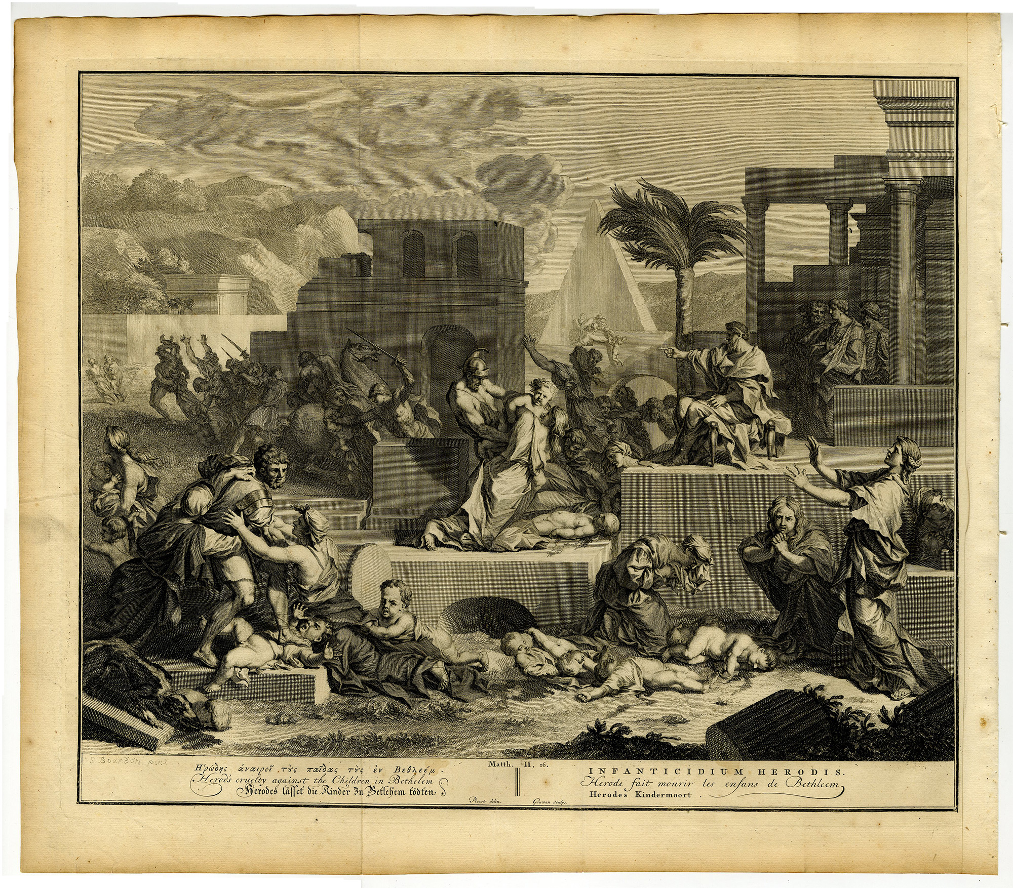 Pictura 14622 416x365 Antique Print-BIBLE-KING HEROD-MASSACRE-CHILDREN-BETHLEHEM-Gouwen-de Hondt-1728