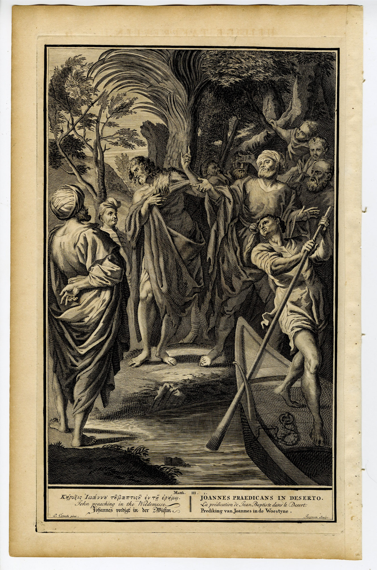 Pictura 14627 416x628 Antique Print-BIBLE-JOHN THE BAPTIST-PREACHING-WILDERNESS-Jongman-de Hondt-1728