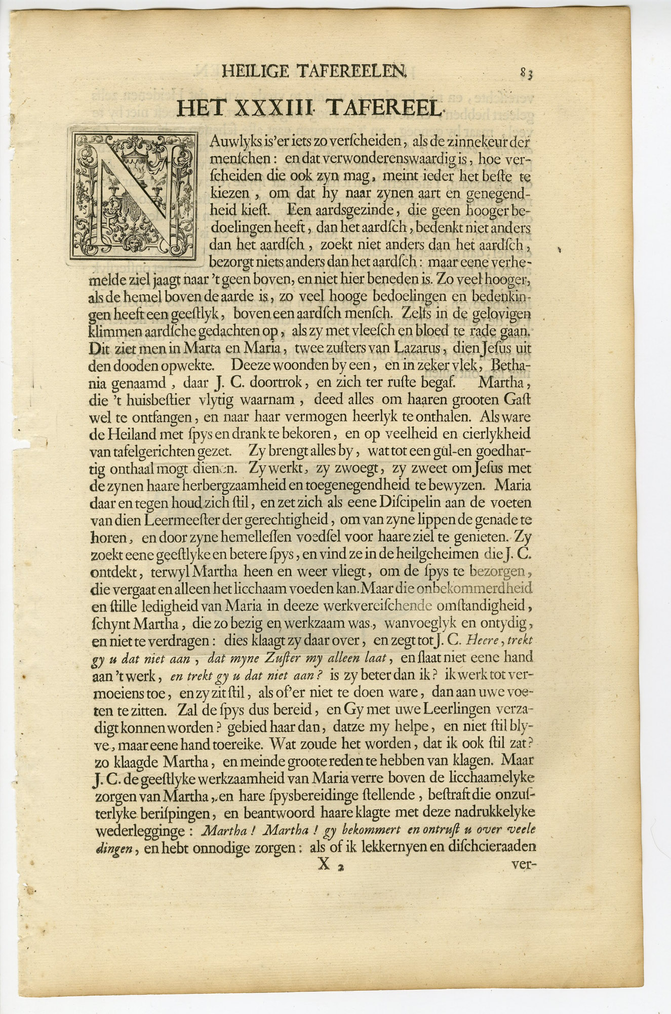 Pictura 14674 416x628 Antique Print-BIBLE-LUKE-JESUS -MARTHA COMPLAINING-SISTER-Sluiter-de Hondt-1728 - Image 2