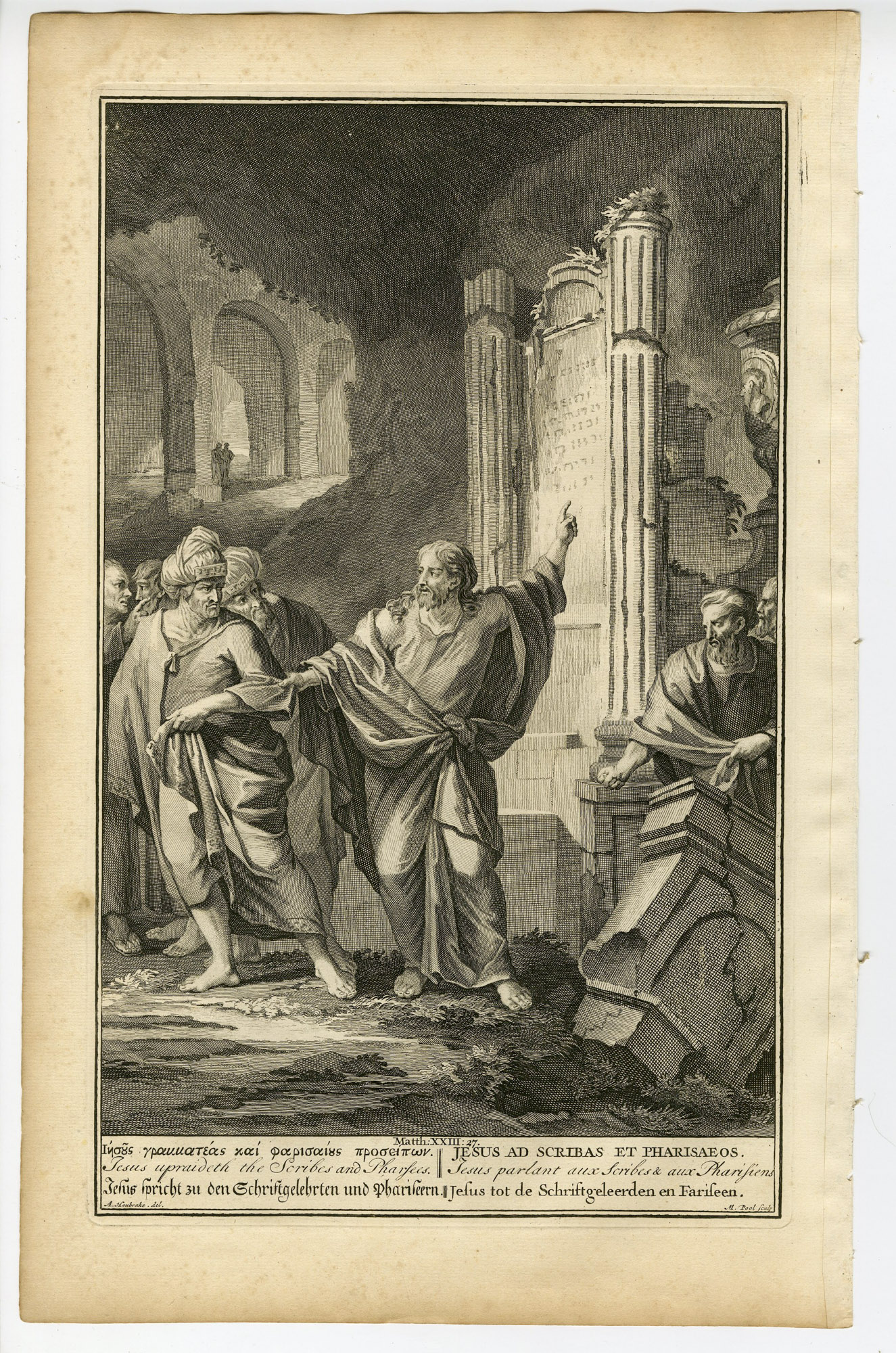 Pictura 14686 416x628 Antique Print-BIBLE-MATTHEW-JESUS-SCRIBES-PHARISEES-HYPOCRISY-Pool-de Hondt-1728