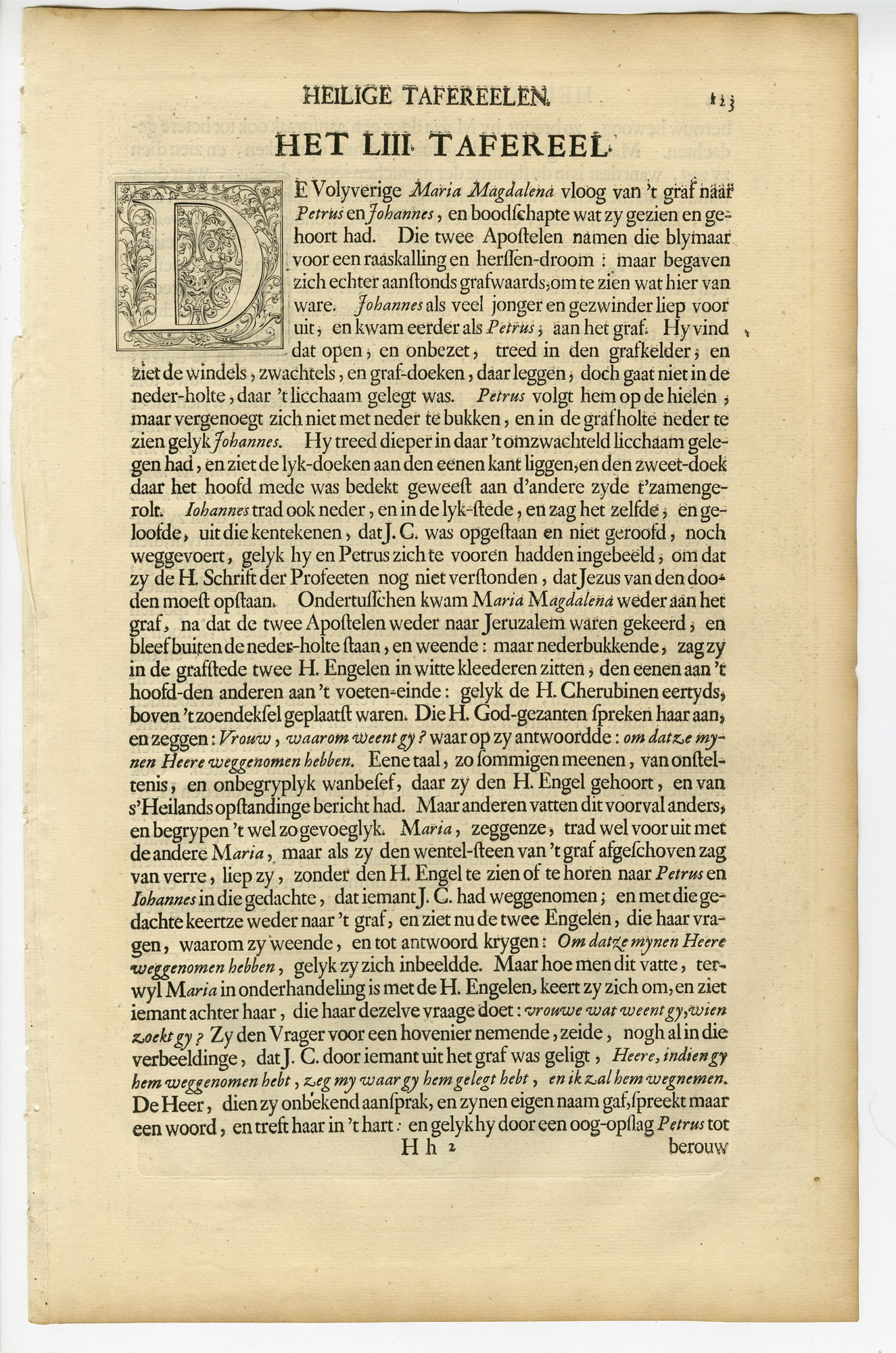 Pictura 14720 416x628 Antique Print-BIBLE-JOHN-CHRIST APPEARS TO MARY MAGDALENE-de Broen-de Hondt-1728 - Image 2
