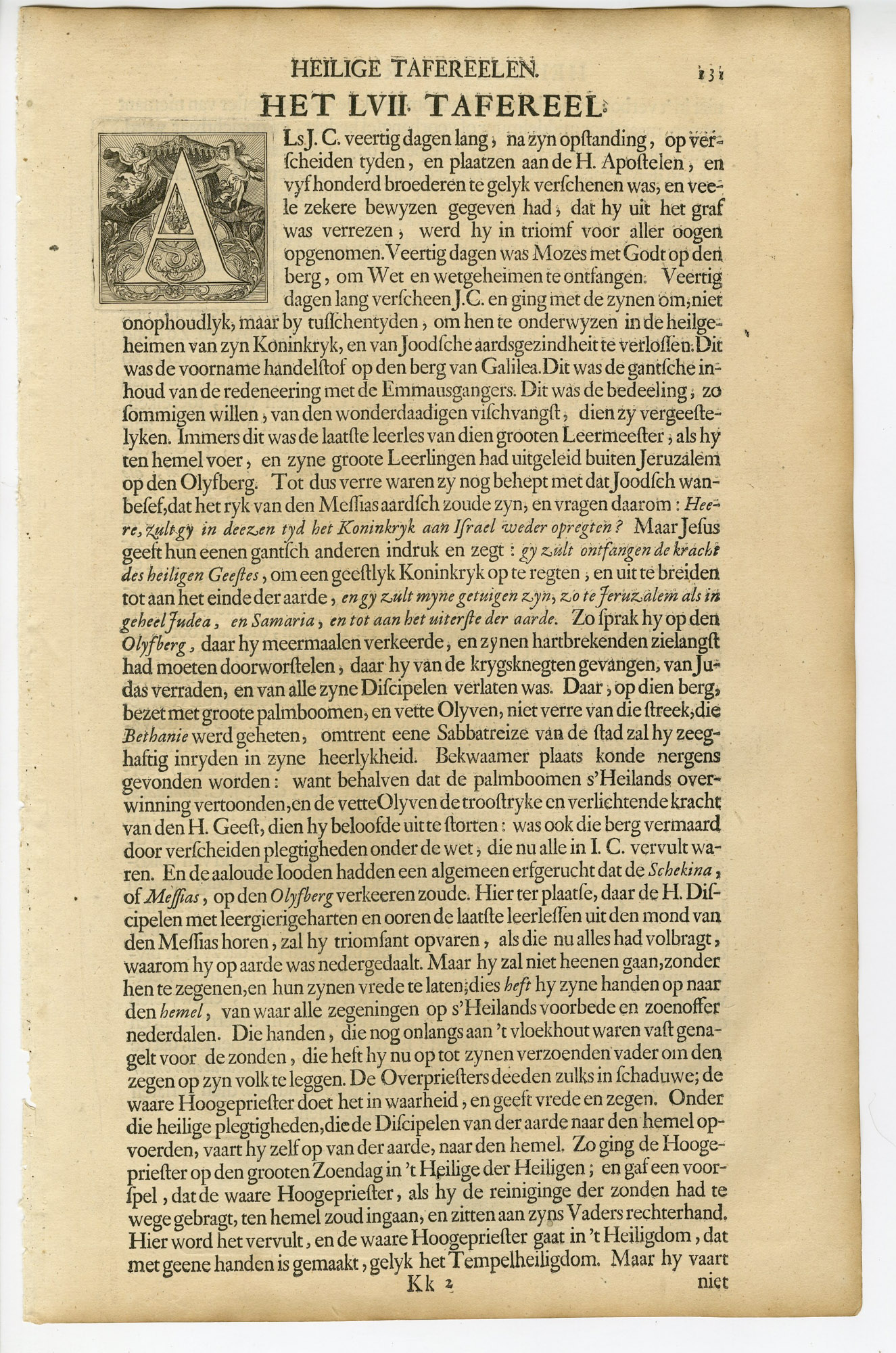 Pictura 14728 416x628 Antique Print-BIBLE-ACTS-JESUS CHRIST-ASCENSION TO HEAVEN-Bernards-de Hondt-1728 - Image 2
