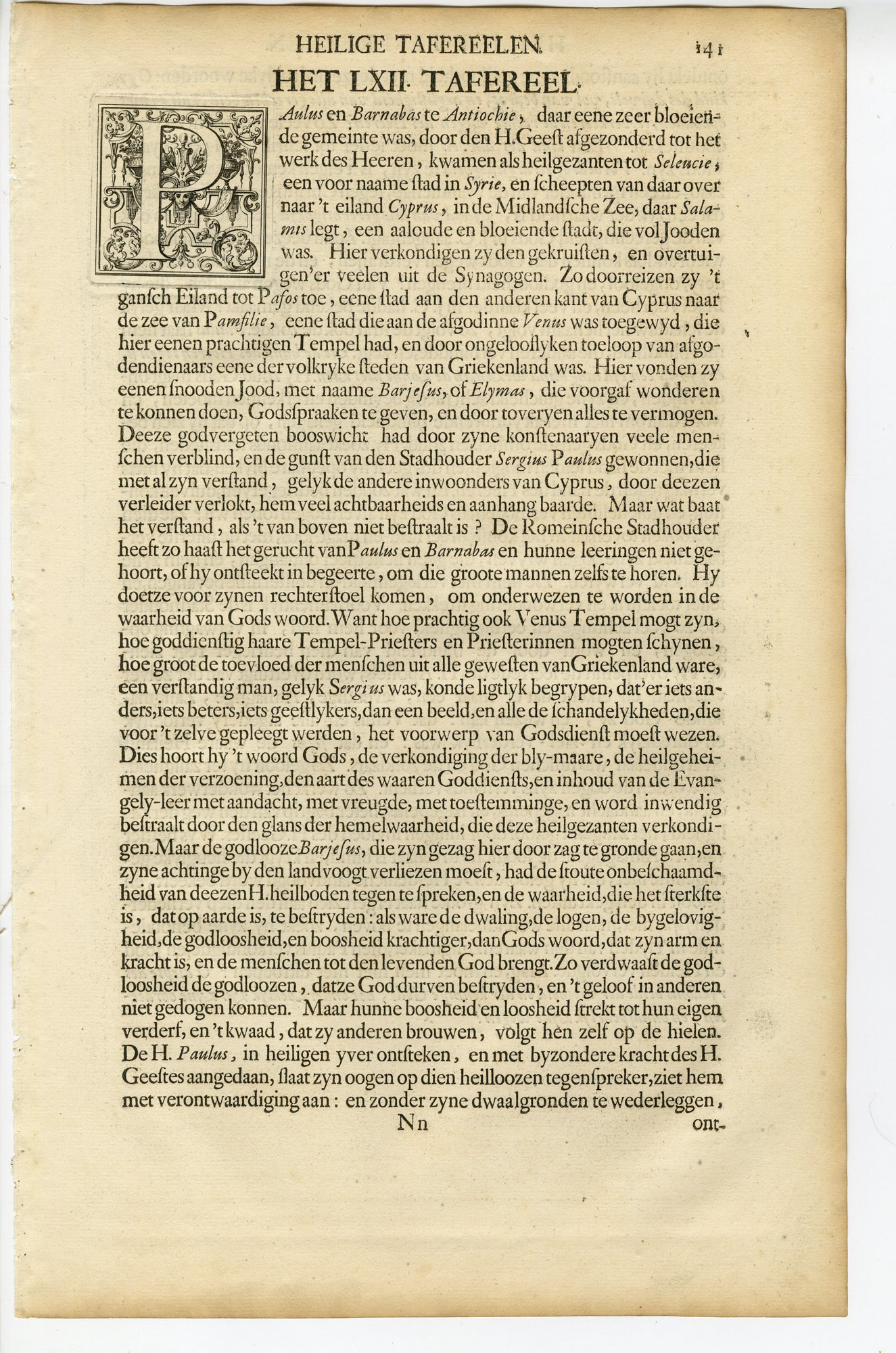 Pictura 14739 416x628 Antique Print-BIBLE-ACTS-SORCERER ELYMAS-BLINDNESS-PAUL-Surugue-de Hondt-1728 - Image 2