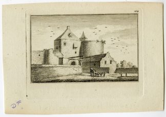 Antique Print-NIJMEGEN-VALKHOF CASTLE-NETHERLANDS-Rademaker-1693