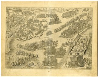 Antique Print-NIJMEGEN-SIEGE-KNODSENBURG-NETHERLANDS-Dolendo-Orlers-c. 1615