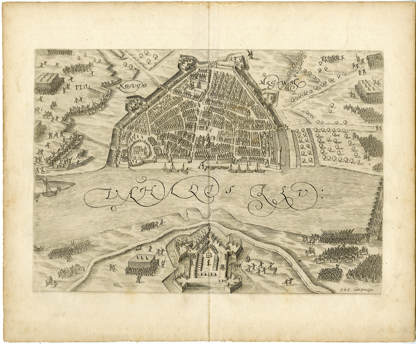 Pictura 14794 416x344 Antique Print-NIJMEGEN-SIEGE-KNODSENBURG-NETHERLANDS-Orlers-c. 1615