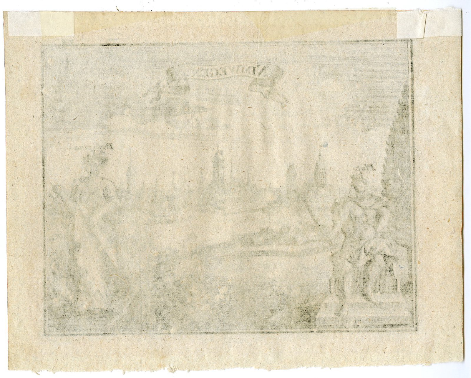 Pictura 14813 416x334 Rare-Antique Print-NIMWEGEN-VIEW-NIJMEGEN-NETHERLANDS-Dehne-Fassmann-c. 1725 - Image 2
