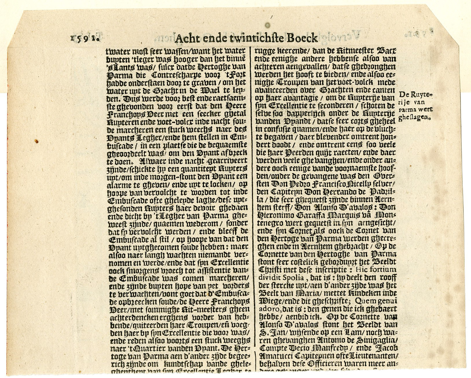 Pictura 14821 416x334 Antique Print-NIJMEGEN-SIEGE-KNODSENBURG-NETHERLANDS-Baudartius-1616 - Image 2