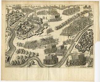 Antique Print-NIJMEGEN-SIEGE-KNODSENBURG-NETHERLANDS-Dolendo-Orlers-1615