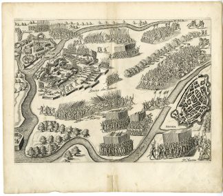 Antique Print-NIJMEGEN-SIEGE-KNODSENBURG-NETHERLANDS-Dolendo-Orlers-1615