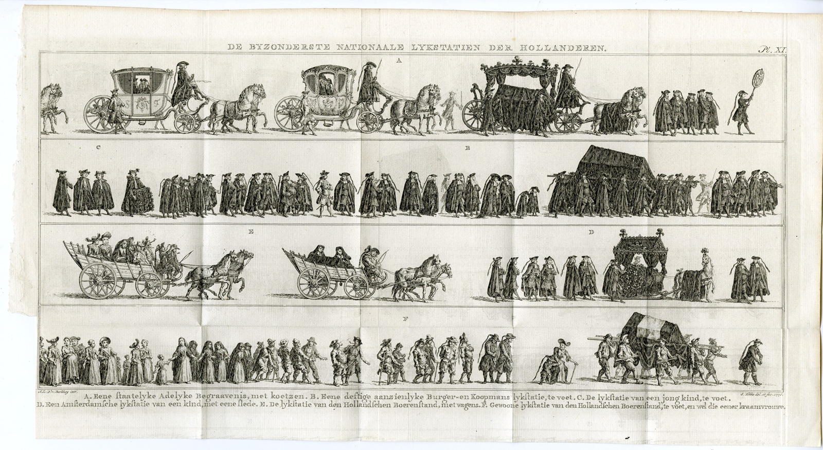 Pictura 14837 416x228 Antique Print-FUNERAL PROCESSIONS-HORSE-NETHERLANDS-Fokke-Berkhey-c. 1770