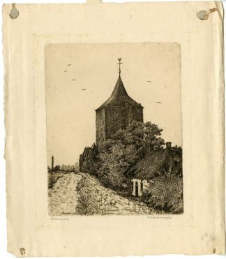 Antique Print-DODEWAARD-VIEW-NETHERLANDS-Roodenburg-1912