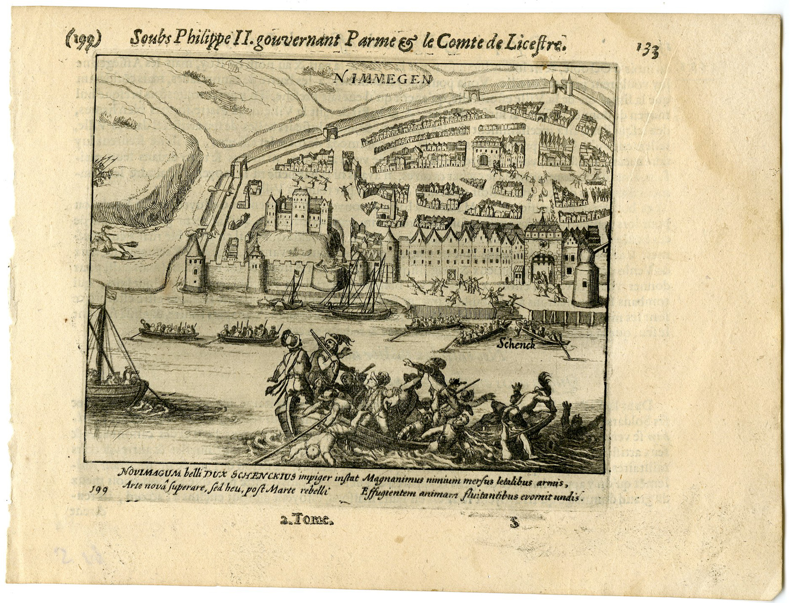 Pictura 14846 416x318 Antique Print-NIJMEGEN-FAILED ATTACK-WAAL-SCHENCK-NETHERLANDS-Baudartius-1616