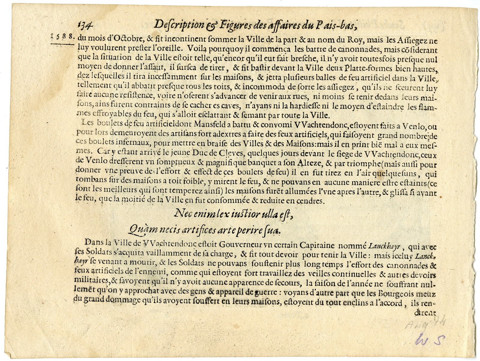 Pictura 14847 416x313 Antique Print-NIJMEGEN-FAILED ATTACK-WAAL-SCHENCK-NETHERLANDS-Baudartius-1616 - Image 2