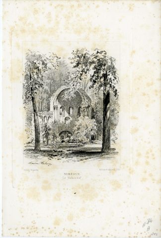 Antique Print-NIJMEGEN-VALKENHOF CASTLE-NETHERLANDS-Lalanne-Havard-1882