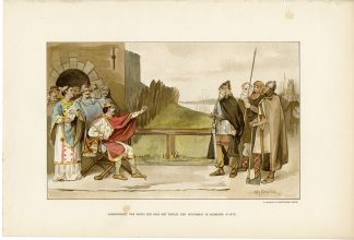 Antique Print-NIJMEGEN-RORUK-VIKINGS-CHARLES THE BOLD-Steelink-c. 1890