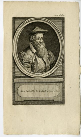 Antique Print-PORTRAIT-GERARDUS MERCATOR-Vinkeles-Buys-1790