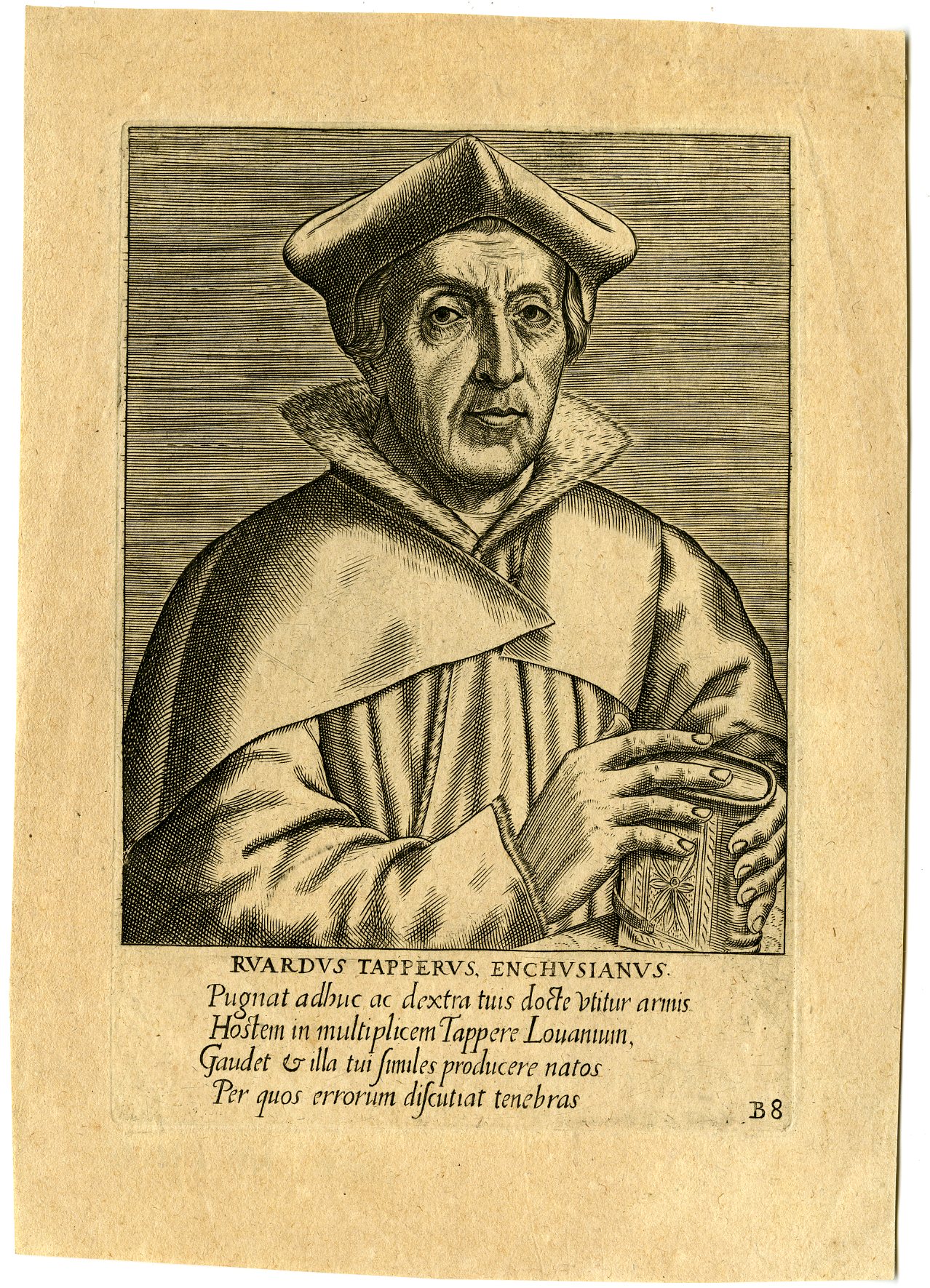 Pictura 15022 416x576 Antique Print-PORTRAIT-RUARD TAPPER-TAPPERUS-Galle-1608