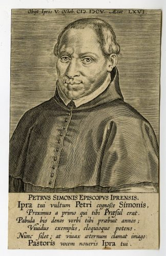 Antique Print-PORTRAIT-PETRUS SIMONS-SIMONIS-Galle-1608