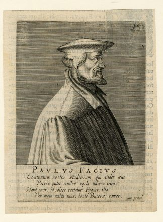 Antique Print-PORTRAIT-PAULUS FAGIUS-REFORMATION-Hondius-1602