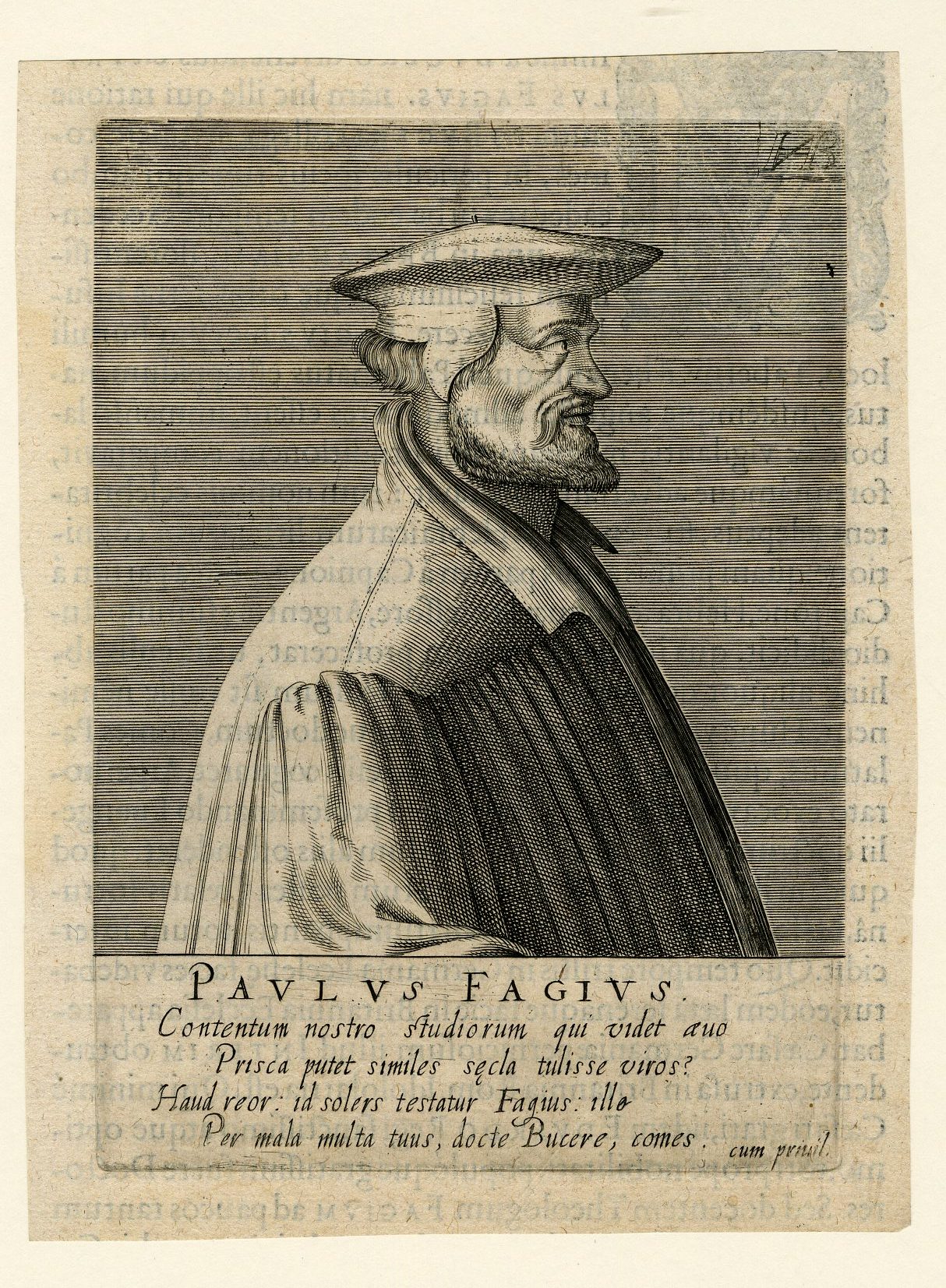 Pictura 15032 416x566 Antique Print-PORTRAIT-PAULUS FAGIUS-REFORMATION-Hondius-1602