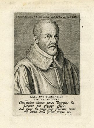 Antique Print-PORTRAIT-LIEVEN VAN DER BEKEN-TORRENTIUS-Galle-1608