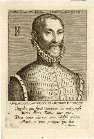 Antique Print-PORTRAIT-WILLEM CANTER-CANTERUS-Galle-1608