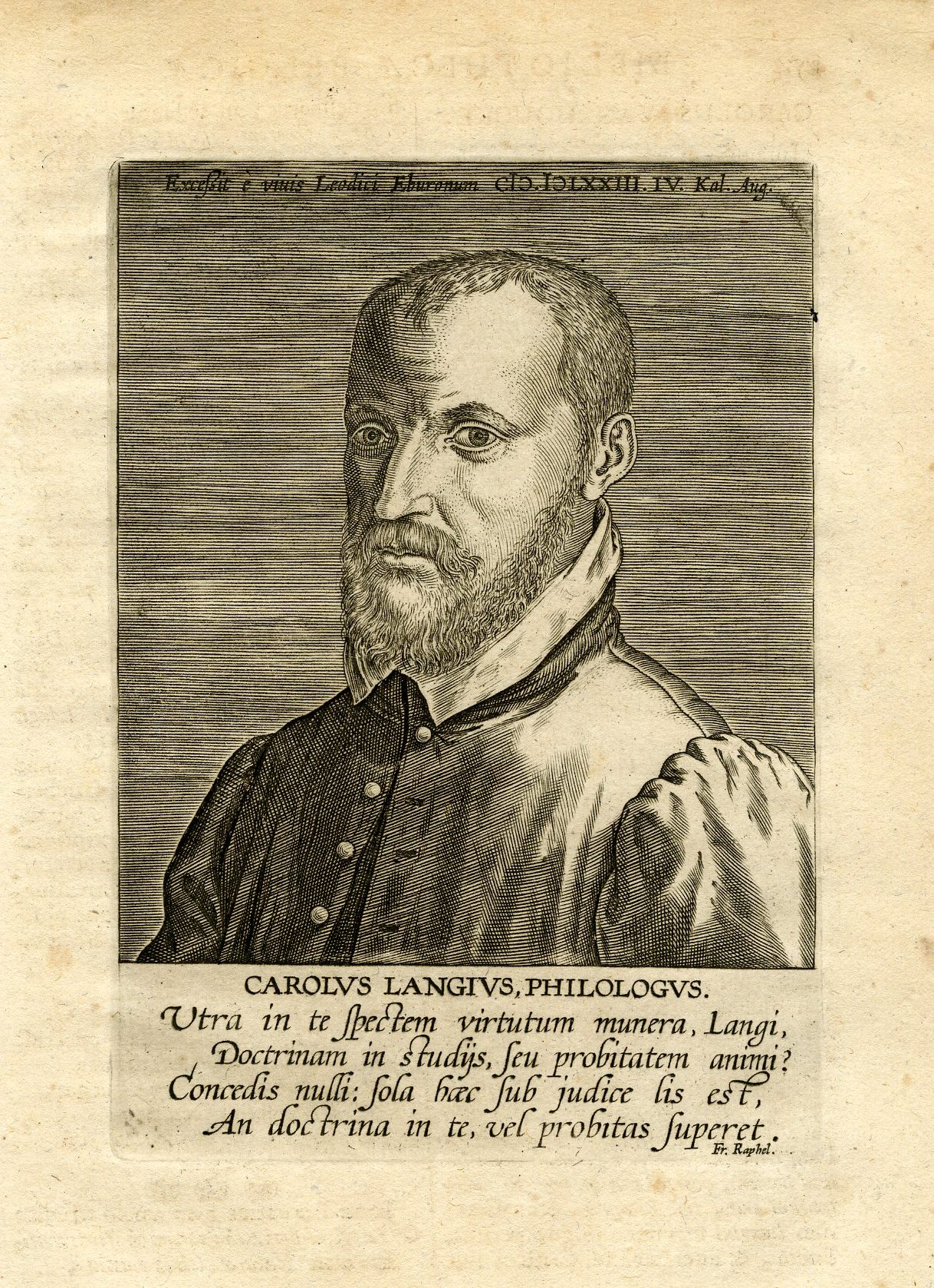 Pictura 15047 416x573 Antique Print-PORTRAIT-KAREL DE LANGHE-LANGIUS-Galle-1608