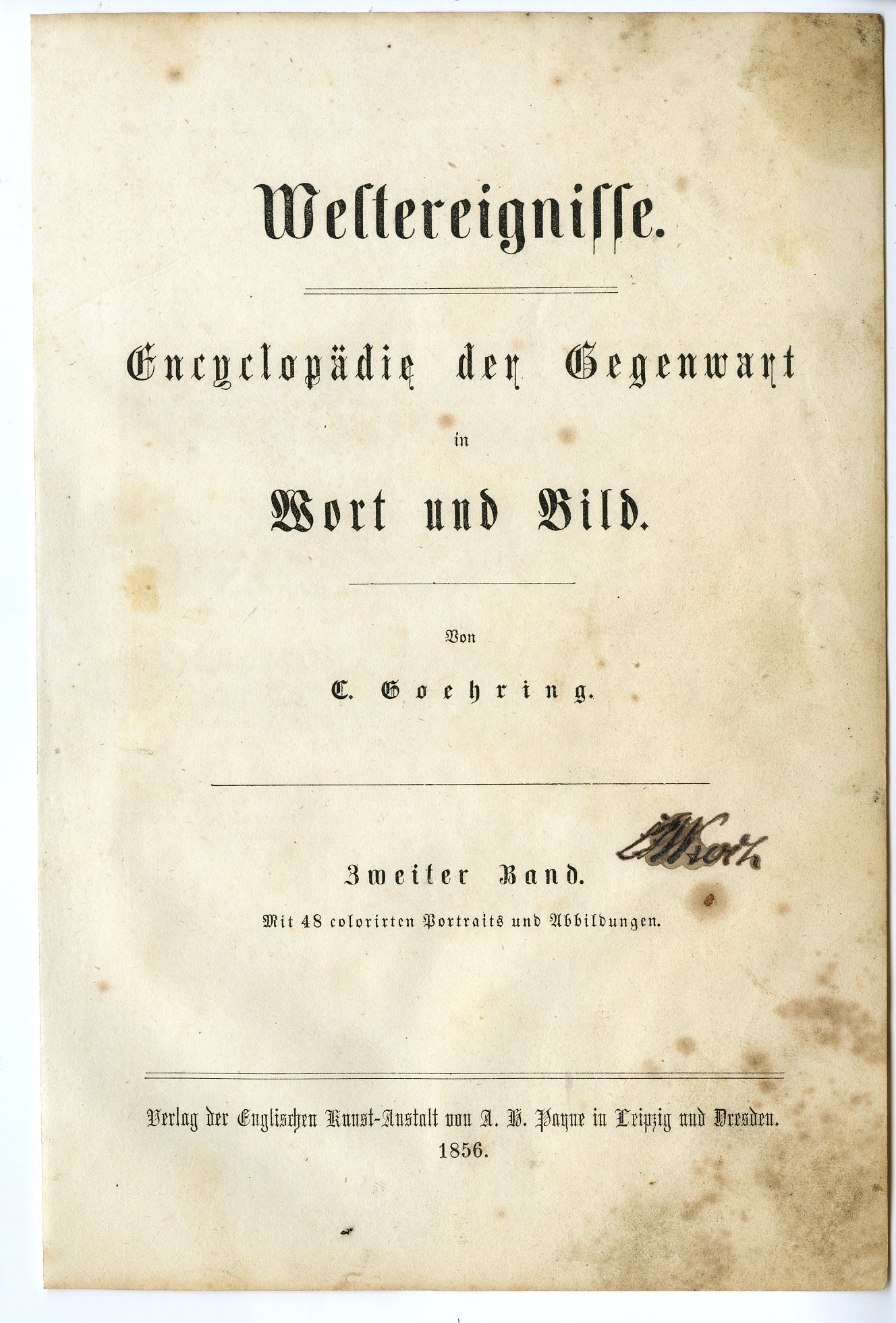 Pictura 15185 416x614 Catalogue-Weltereingnisse-Encyclopedie der Gegenwart-by Goehring-1855/56 - Image 50
