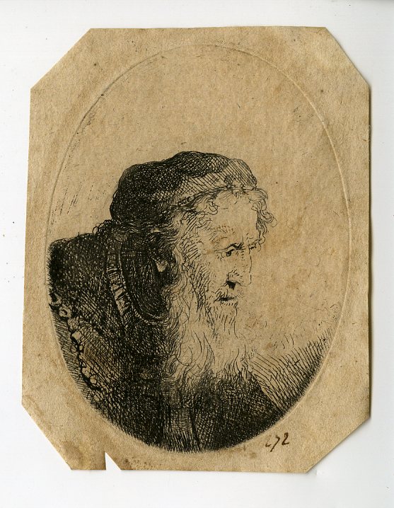 Pictura 15274 416x536 Antique Master Print-OLD MAN WITH BEARD-Bol-1636