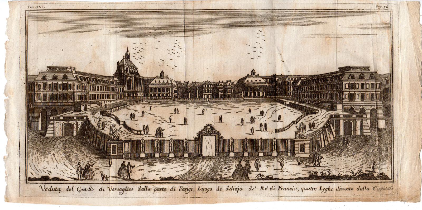 RB 4139 416x207 Antique Print-FRANCE-PARIS-VERSAILLES-CASTLE-BUILDINGS-CAPITAL-Sesone -1750