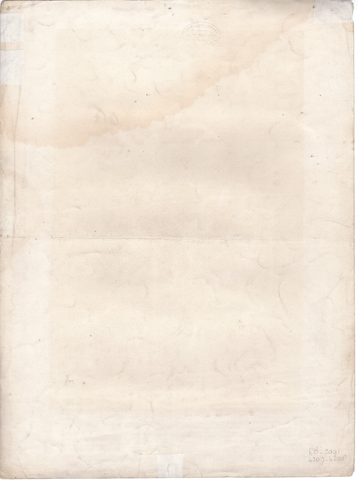 RB 4208 416x558 Antique Print-BOUQUET-FLOWERS-LILLIES-HIBISCUS-POPPIES-van Spaendonck-1830 - Image 2