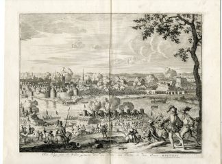 Antique Print-GRAVE-SIEGE-PARMA-NETHERLANDS-Luyken-1681