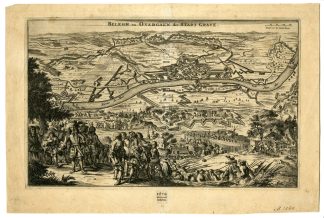 Antique Print-GRAVE-SIEGE-WILLIAM III-NETHERLANDS-de Hooghe-1675