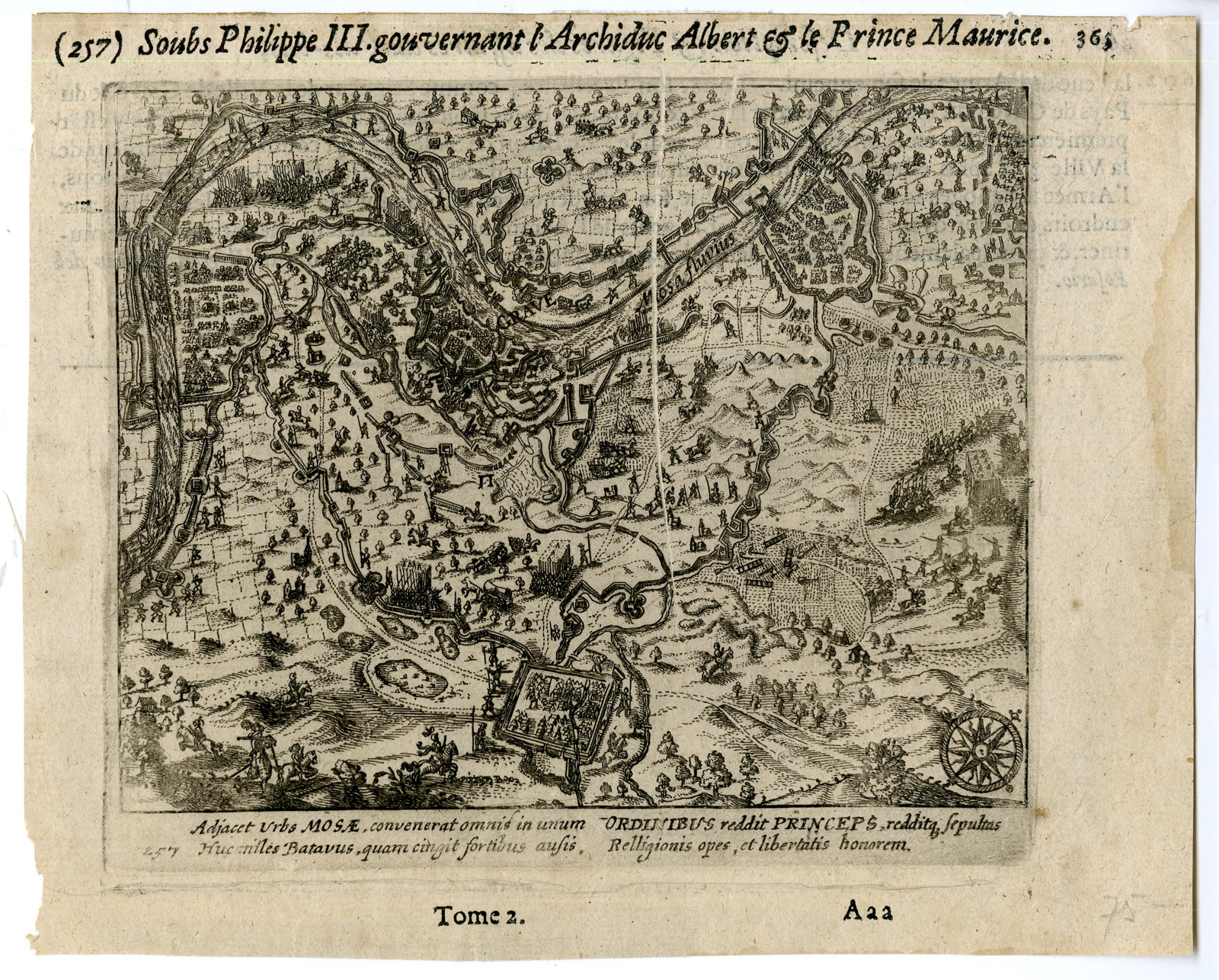 Pco 9581 416x334 Antique Print-1603 CAMPAIGN-MAURITS-EIGHTY YEAR WAR-Frisius-Baudartius-1616