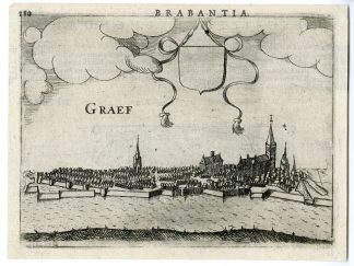 Antique Print-GRAVE-VIEW-FORTIFICATION-BRABANT-NETHERLANDS-Guicciardini-1616