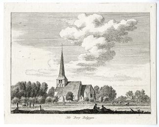 Antique Print-BALGOIJ-GELDERLAND-VIEW-NETHERLANDS-Spilman-c. 1770