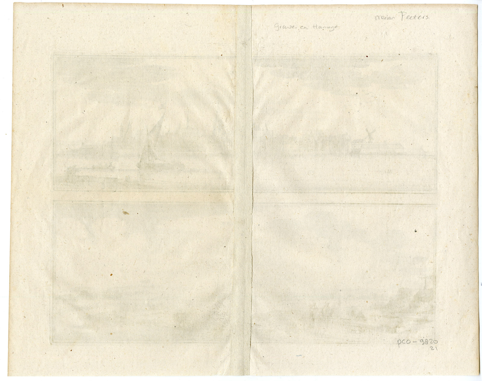 Pco 9821 416x329 Antique Print-GRAVE-HANUYE-BRABANT-VIEW-NETHERLANDS-Merian-Peeters-c. 1680 - Image 2