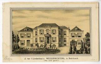 Antique Print-NIJMEGEN-NEERBOSCH-ORPHANAGE-NETHERLANDS-Anonymous-c.1870