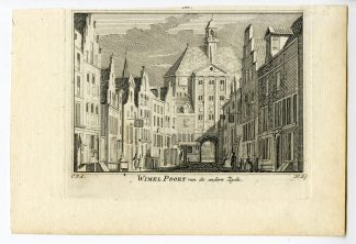 Antique Print-NIJMEGEN-WIMEL-WINDMOLENPOORT-NETHERLANDS-Spilman-de Beijer-1746