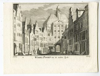 Antique Print-NIJMEGEN-WIMEL-WINDMOLENPOORT-NETHERLANDS-Spilman-de Beijer-1746