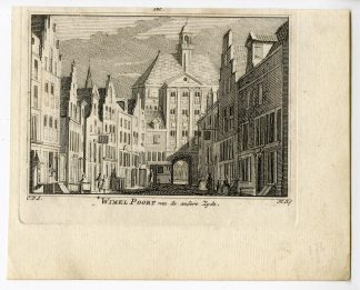 Antique Print-NIJMEGEN-WIMEL-WINDMOLENPOORT-NETHERLANDS-Spilman-de Beijer-1746